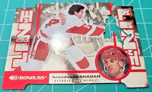 1997-98 Donruss Line 2 Line Die Cut #10 Brendan Shanahan 017/250 Red - Picture 1 of 3