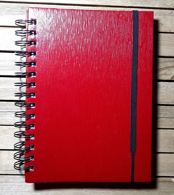 C.R. Gibson Markings Journal 192 Page Lined Christmas Red 8.4" x 6" Gift Idea - Image 1 of 4