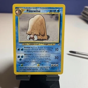 Piloswine 44/111 1st Edition Neo Genesis Pokemon Card - Picture 1 of 2