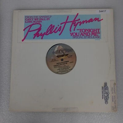 Phyllis Hyman Tonight You And Me PROMO SINGLE Vinyl Record Album - Image 1 of 4