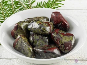 DRAGONES JASPE DE SANGRE Cristales Curativos Caídos Piedras, Cuidado Personal, Regalo, E0879 - Imagen 1 de 5