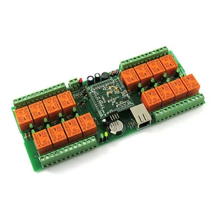 Denkovi LAN Ethernet SNMP IP 16 Relaisplatine - smartDEN, 24VDC - Bild 1 von 6