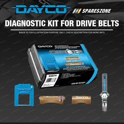 Dayco Belt Diagnostic Kit includes Laser Alignment tool Krikit Gauge for PK belt - image 1 of 2