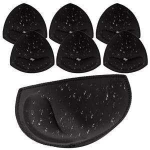 Waterproof Bra Pads Inserts Push-up 3 Pairs Bathing Suit Padding Inserts Fits... - Picture 1 of 6