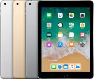 Apple iPad 5 - 5th Gen 2017 Model 9.7" - 32GB 128GB Wi-Fi - Cellular - Good - Picture 1 of 4