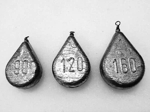 2er/3er Pack 30-160gr Karpfenblei, Grundblei, Flachblei, - Bild 1 von 6