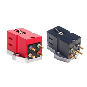 moving coil cartridge mc cartridge for turntable tonrarm black silver aluminum - Picture 1 of 27