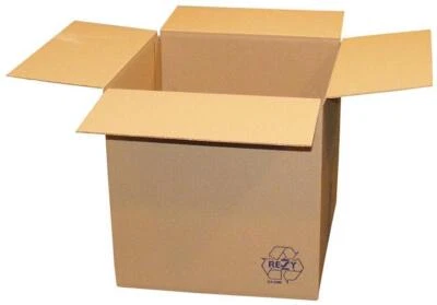 Single Wall Multi Depth Cardboard Packing Boxes - 25 Pack - Image 1 of 2