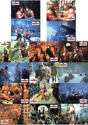 Barbarian Brothers, compl. German lobby card set 16 AHF Ruggero Deodato, D. Paul - Image 1 of 4