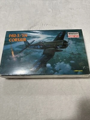 Minicraft 11617 F4U-5/5n Corsair Airplane Kit 1/48 Scale - New Sealed Unopened - Image 1 of 4
