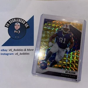 2021 Mosaic #31 Yellow - Ed Oliver Buffalo Bills NFL - Picture 1 of 2