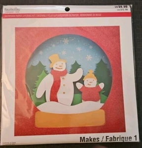 Schneemann Papier Layering Kit von Recollections - Bild 1 von 2