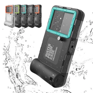 Universal Waterproof Underwater Floating Diving Pouch Dry Case Touchscreen Cover - Bild 1 von 29