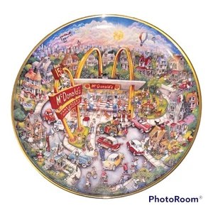 Vintage McDONALD’S FRANKLIN MINT COLLECTOR PLATE “GOLDEN MOMENTS” by BILL BELL - Picture 1 of 4