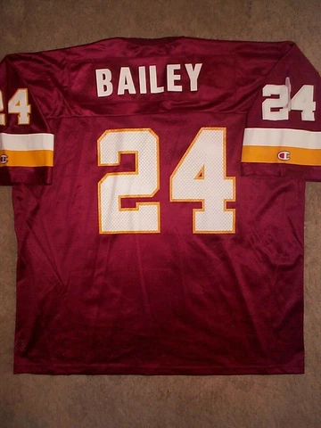 *IRREGULAR* Washington Redskins CHAMP BAILEY Jersey Adult MENS/MEN'S (XXL-2XL) Cover