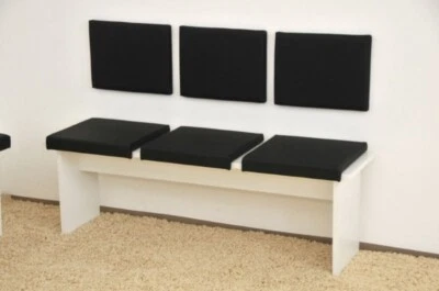 Wandkissen Wandpolster 40x30cm passend zu Klemmkissen Kunstleder versch. Farben  - Bild 1 von 2