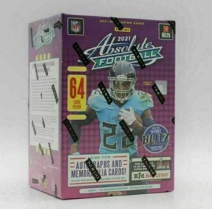 2021 Panini Absolute NFL Football Blaster Box Lot 18 SEALED KABOOM Autos Patches - Picture 1 of 1