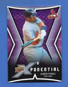2009 Upper Deck X Baseball Albert Pujols Xpotential 6 cartas #X6-AP - Imagen 1 de 2