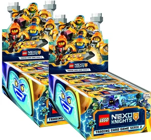 LEGO Nexo Knights 2 - Karty kolekcjonerskie - 2 wyświetlacze (100 boosterów) - niemiecki - Zdjęcie 1 z 1