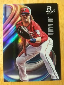 Joe Mauer | Bowman Platinum #18 Minnesota Twins 2018 - Imagen 1 de 2