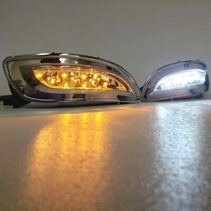Juego de biseles de interruptor de cable LED 6000K ámbar blanco para RX330 RX350 2004-2009 - Imagen 1 de 10