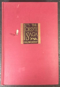 The Forsyte Saga by John Galsworthy, 1933 Hardcover, No Dust Jacket - Picture 1 of 6