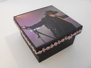 Caja decorativa adornada negra fotos conciertos en vivo de Marilyn Manson - Imagen 1 de 5