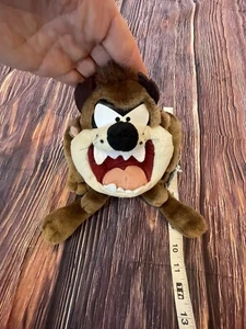 Neu Neu mit Etikett Vintage 1996 Tasmanischer Teufel Tas Plüsch Looney Tunes Spielzeug - Bild 1 von 4