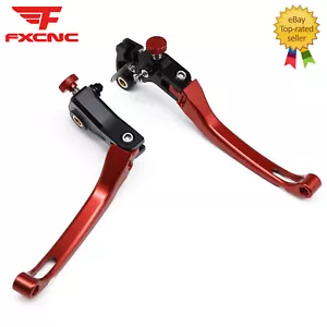 For Aprilia RS660/Tuono 660 2021 2022 2023 Red CNC Brake Clutch Levers Aluminum - Bild 1 von 11