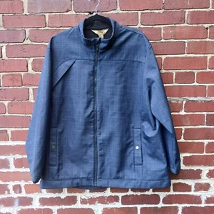 Tri-Mountain Gold Womens 2XL Blue Fleece Lined Zip Coat Jacket NEW w/Tags - Picture 1 of 5