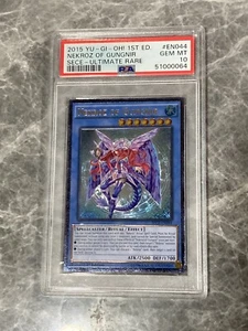 2015 Yu-Gi-Oh Nekroz of Gungnir SECE-EN044 Ultimate Rare PSA 10 - Picture 1 of 1