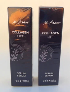LOT OF (2) M. ASAM COLLAGEN LIFT FACE SERUM 50ml/1.69oz NEW FACTORY SEALED BOXES - Picture 1 of 5