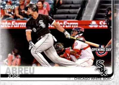 2019 Topps Opening Day #37 Jose Abreu Chicago White Sox Baseball Card - Image 1 of 2