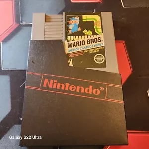 The Original Mario Bros. Arcade Classics Series W/ Sleeve - NES Nintendo 1985 - Picture 1 of 4