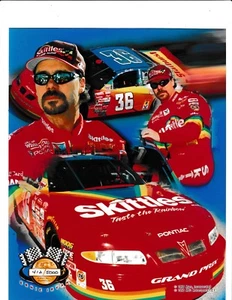 ERNIE IRVAN 8X10 COLOR PHOTO NASCAR RACING DRIVER "REFLECTIONS" #5000 SKITTLES - Picture 1 of 1