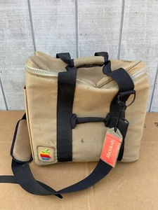 Vintage Apple Macintosh Computer Travel Bag Tote Carry-On Case With Strap & Tag - Picture 1 of 18