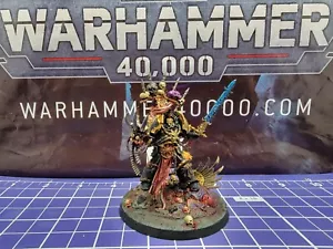 Warhammer 40k Abaddon the Despoiler Pro Painted Chaos Space Marines Black Legion - Picture 1 of 6