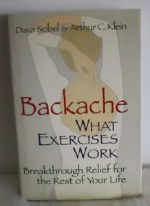Backache: What Exercises Work by Sobel, Dava Hardcover VGUC - Picture 1 of 3