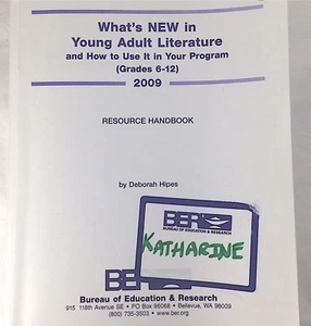 What’s NEW Young Adult Literature Resource Handbook 2008 Homeschool Teacher LOT - Picture 1 of 8