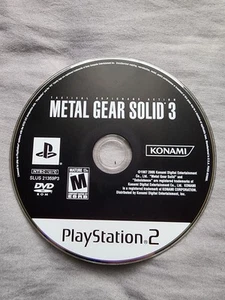 Metal Gear Solid 3 Subsistence (Sony PlayStation 2, 2006) PS2 SOLO DISCO probado - Imagen 1 de 3