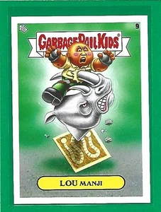 2022 Topps Garbage Pail Kids Book Worms Gross Adaptations Lou Manji #9 - Picture 1 of 2