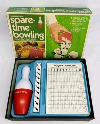  Lakeside's Spare Time Bowling Game Vintage 1974 Complete Made In USA  - Image 1 of 4