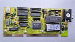 ISA VGA Realtek RTG3105 - 256kb - Foto 1 di 10