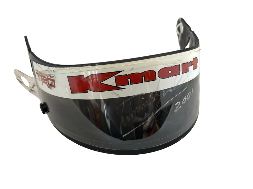 Christian Fittipaldi Newman Haas Indycar CART Signed ARAI Race Used Visor W/COA - Image 1 of 1