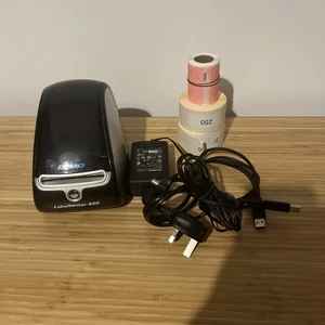 Dymo LabelWriter 450 Label Printer & 2 new & 2 used rolls of labels - Picture 1 of 5