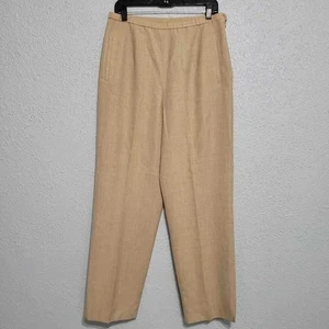 Pendleton Damen Wollhose Beige Größe 14 Academia Office Business Opa - Bild 1 von 5