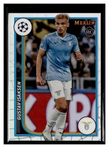 2023-24 Merlin UEFA Club Competitions #121 Gustav Isaksen Refractor - Picture 1 of 2
