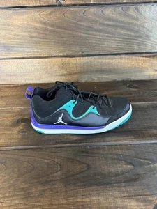 Nike Air Jordan Flight TR 97 Mid Black Grape New Emerald Sneakers Shoes Size 11 - Picture 1 of 10