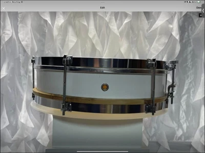 Tambor Gretsch 3x13" Junior Profesional - Años 40 Blanco Foto 1 de 3