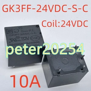 5PCS New  GK3FF-3VDC 5-pin Relay #TT - Picture 1 of 1